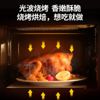 格兰仕(Galanz)变频微波炉家用光波炉烤箱一体机智能解冻多功能菜单800W23L大容量平板式 ZB1-GF3V