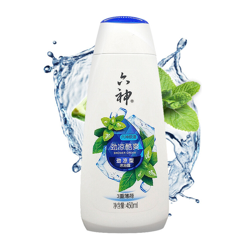 六神劲凉酷爽沐浴露450ml