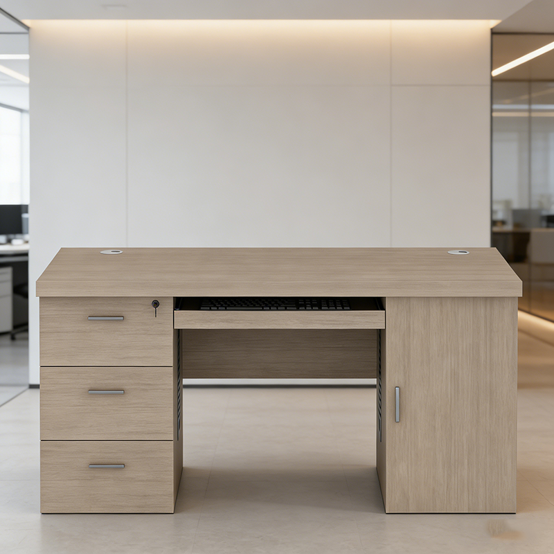 鑫金虎(XIN JIN HU)DD-B01办公桌单人经理桌1400*600*750mm高清大图