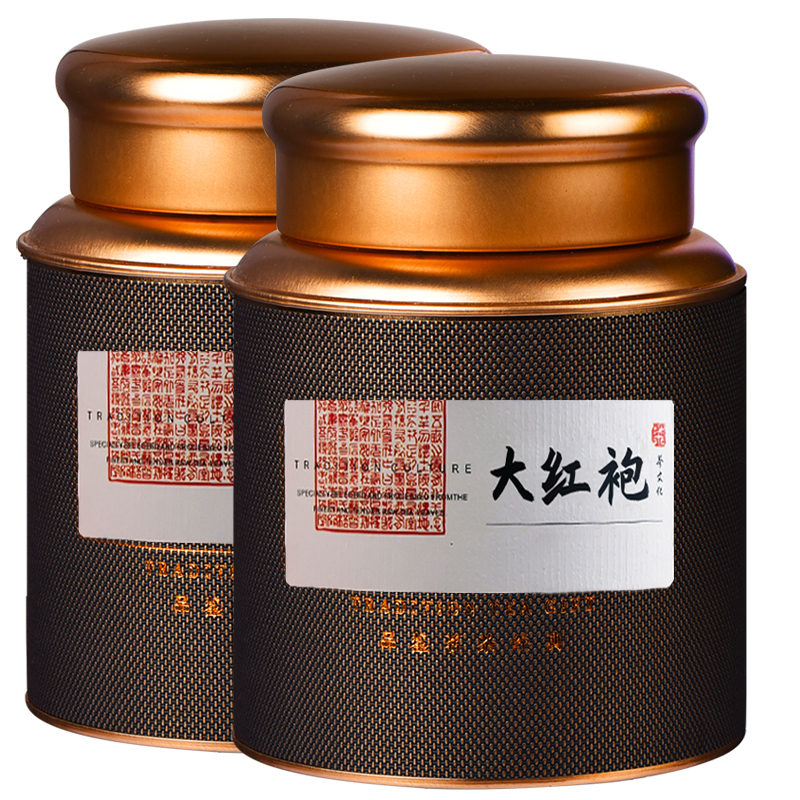 大红袍茶叶浓香型武夷岩茶2026新茶肉桂水仙乌龙茶礼盒装高清大图