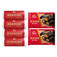 思念饭团150g*6组合装香菇卤肉*2+奥尔良*2+海苔黑米*2