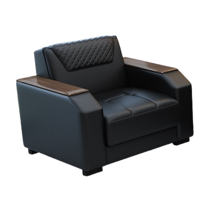 悦兴诚商务办公沙发单人位85*78*78cm张高清大图