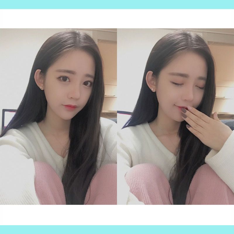 u型假发女长直发半头套隐形无痕长发及腰假发隐形无痕仿真接发片 深棕色