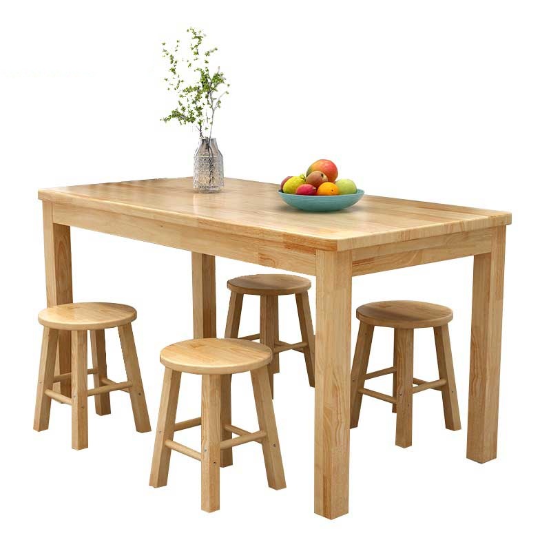 铭思达实 木餐桌高清大图