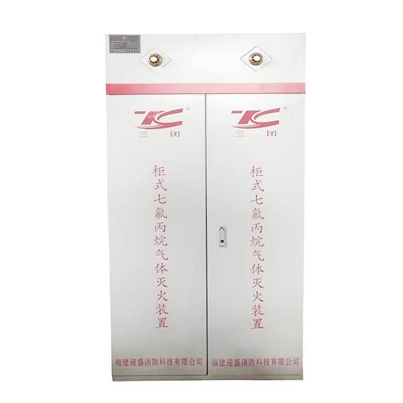 三团 双柜式七氟丙烷气体自动灭火装置 七氟丙烷灭火器90L 灭火系统无管网装置 双瓶组GQQ90*2/2.5(含药剂)