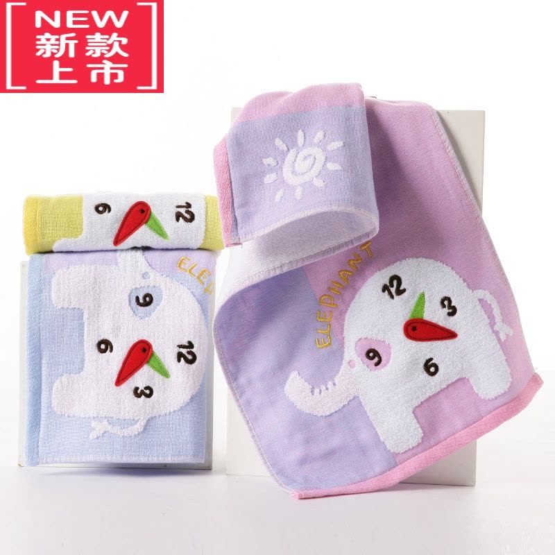 可莉允纱布毛巾童巾方巾 A类婴幼儿童女士面巾洗脸巾抹手巾图片