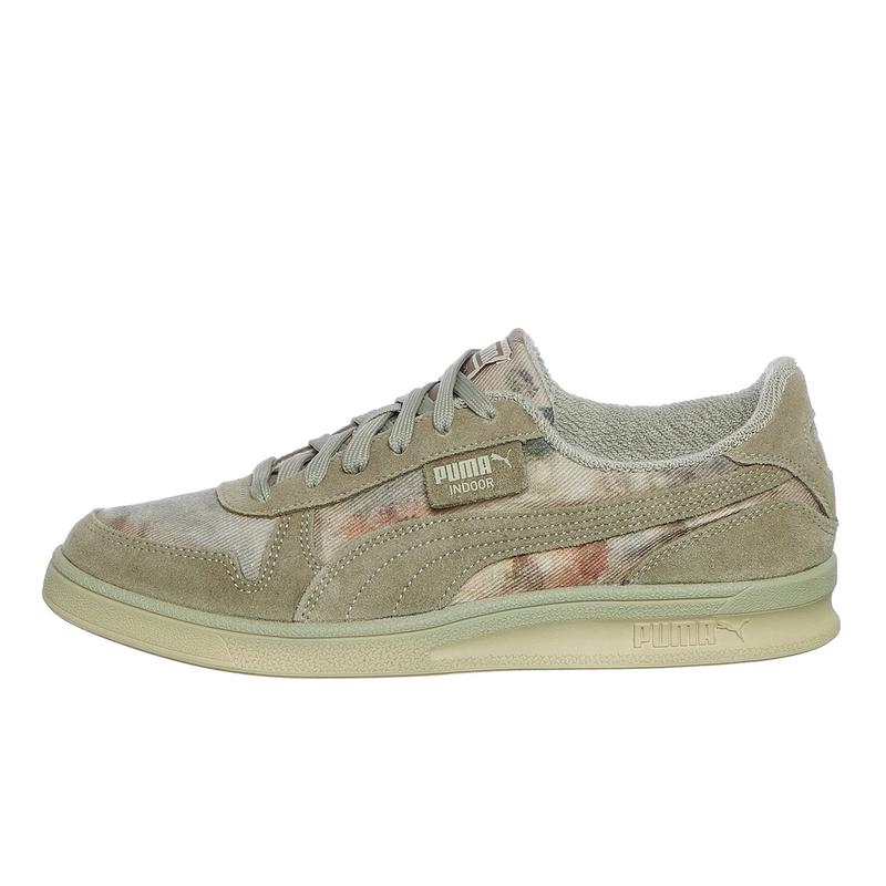 彪马(Puma)舒适百搭室内健身鞋女款休闲训练鞋防滑耐磨潮牌拼接连 Lux_Army 42