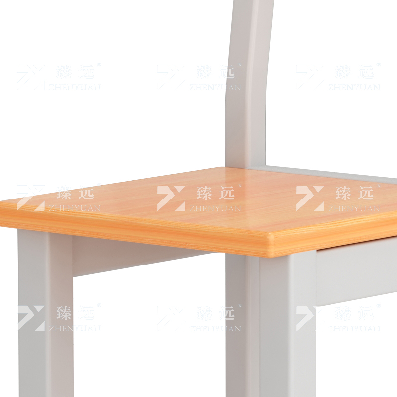 臻远ZY4052917 图书馆阅览桌阅览室桌椅组合 一桌四椅高清大图