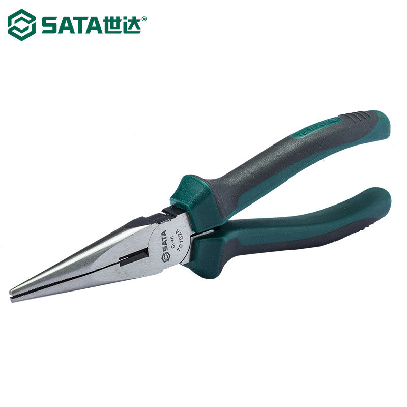 世达工具钳子尖嘴钳7010A 6英寸/个