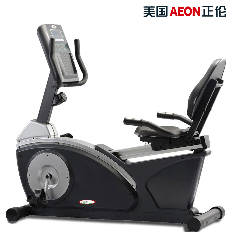 [健芬欣]正伦(AEON)商用卧式健身车8650R靠背式脚踏车健身器材 0原送装