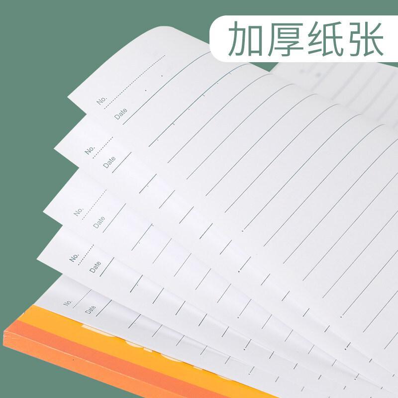 得力 7653 笔记本 A5软面抄日记本记事本 60页/本 10本/套（一套装）可定制