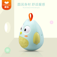 澳乐不倒翁玩具 宝宝早教启蒙玩具 点头不倒娃娃婴儿音乐益智玩具 婴儿玩具0-1岁 点头不倒翁蓝色
