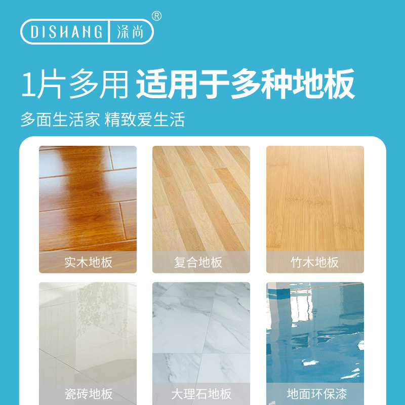 涤尚(DISHANG) 多效地板清洁片 30片*4袋高清大图