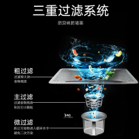 速热奇SRQ-Q2洗碗机智能除菌热风烘干台式嵌入式家用洗碗机智能控洗消毒刷碗机台嵌两用11套
