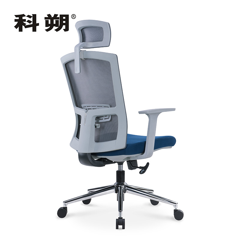 科朔 办公椅电脑椅可躺老板椅网布大班椅升降转椅 KS-037A-2高清大图