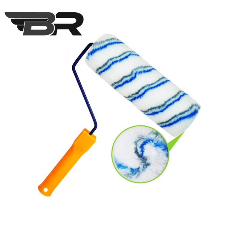 BR/加厚长毛无死角滚筒刷/9寸/把高清大图