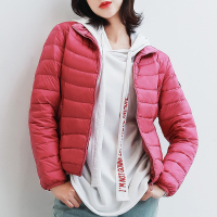 yaloo/雅鹿2019新款轻薄羽绒服女士2019新款时尚短款上衣外套潮流