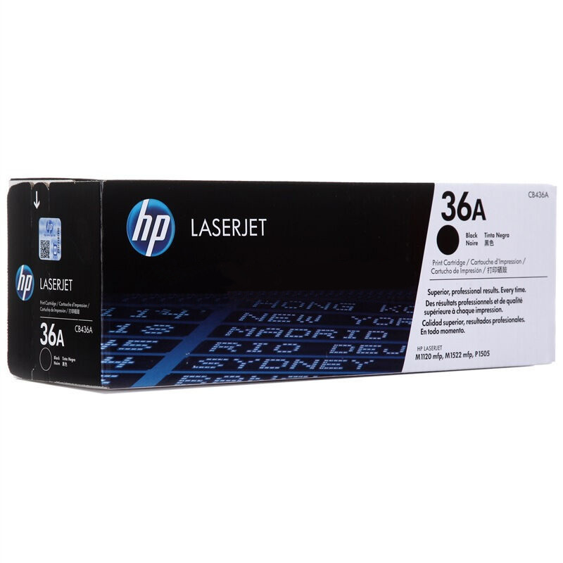 惠普(HP)LaserJet CB436A黑白硒鼓 36A适用LaserJet M1120 M1522nf P1505