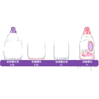 金纺柔顺剂留香除护理剂衣物精纺液补充袋装薰衣草香味_约5.5斤薰衣草950mlx2瓶随机420mlx2袋