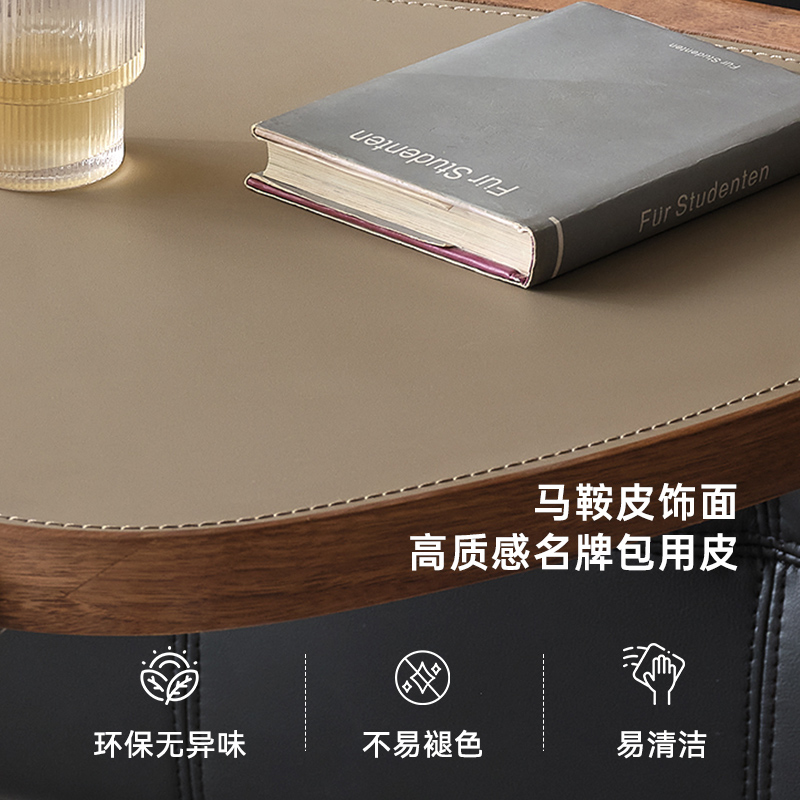 全友家居茶几组合现代简约客厅家具沙发边几小户型可移动高矮茶几高清大图