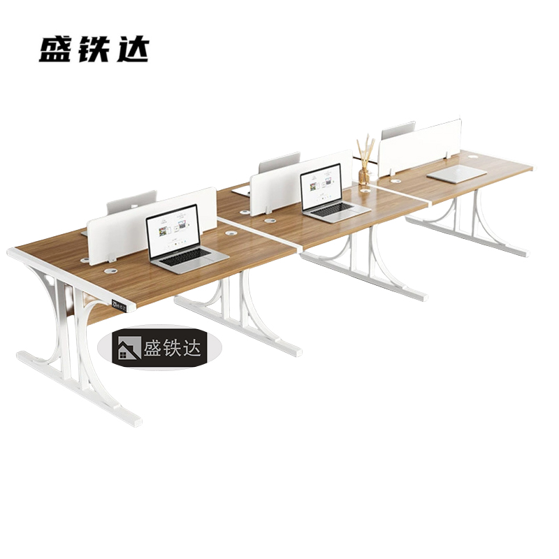 盛铁达 六人位办公桌3720*1200*1100mm STD-XXTJ20 张