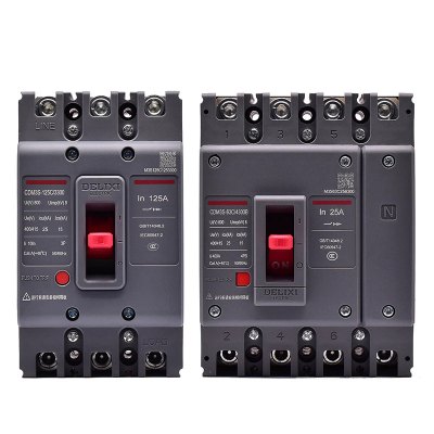德力西 塑壳断路器CDM3S空气开关三相四线4P63A(单位:个)
