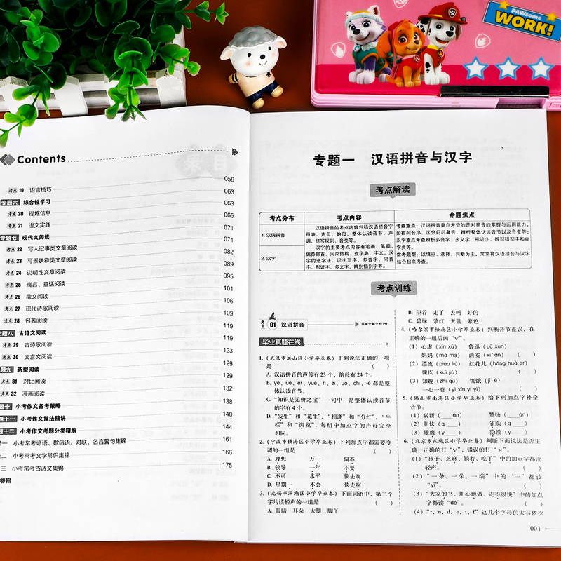 [醉染正版]2023 小升初系统总复习人教版 小学升初中必刷题真题卷语文数学英语冲刺专项训练 毕业升学模拟试卷高清大图