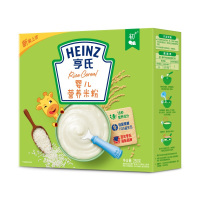 亨氏(Heinz)婴儿营养米粉250g 适用辅食添加初期以上至36个月 宝宝辅食婴儿米粉米糊1段米粉