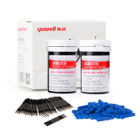 鱼跃(yuwell)血糖试纸 580/590/309家用智能全自动免条码糖尿病检测血糖仪器试纸50片装专业医用 精准测量