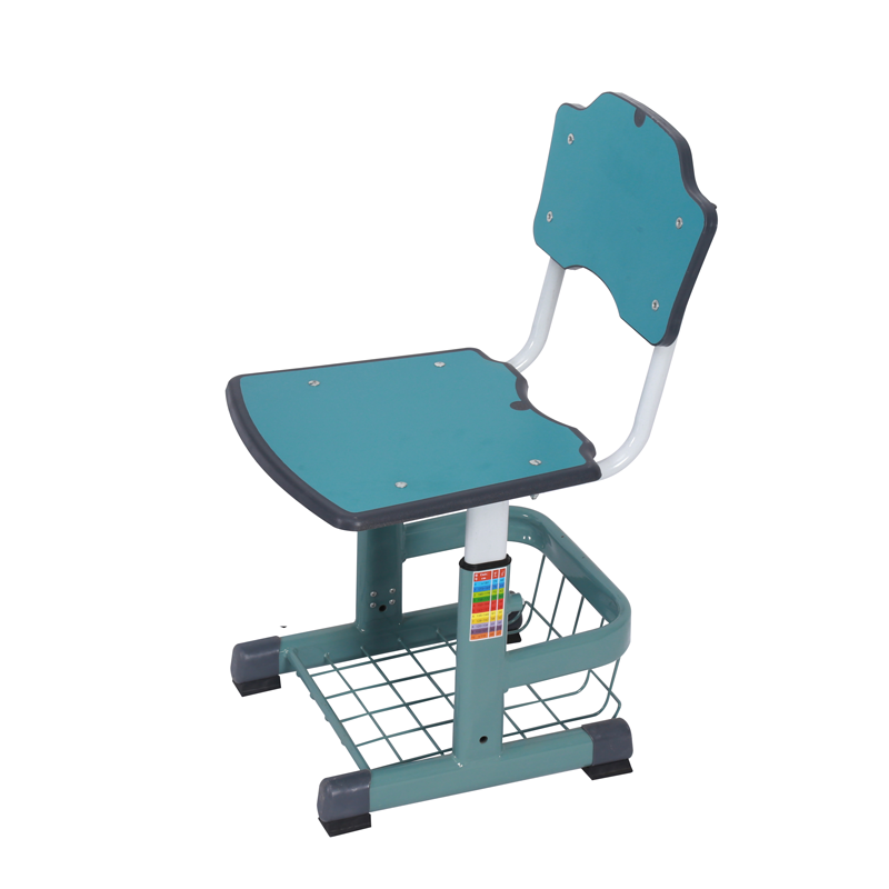 浙江大风车课桌椅学校 手摇升降环保护眼人类功效学课桌椅 KZ310102 XSY310202 湖绿课椅