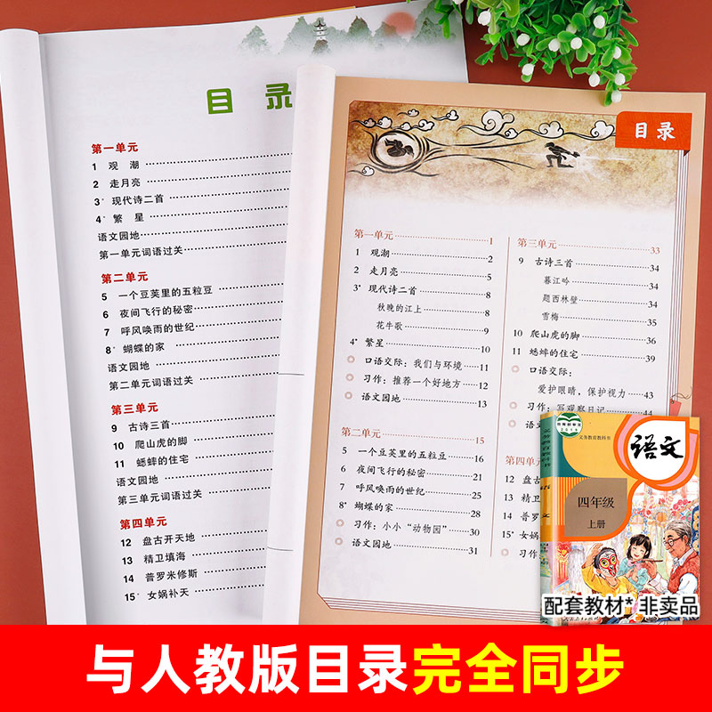 同步练字帖 四年级下 [正版]四年级上册同步字帖人教版4上每日一练语文练字帖写字课课练 小学生同步楷书临摹习字帖乐学熊上高清大图