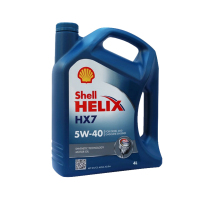 [半合成机油]Shell壳牌 欧洲进口 HX7 5W-40 SN级 蓝壳喜力 4L