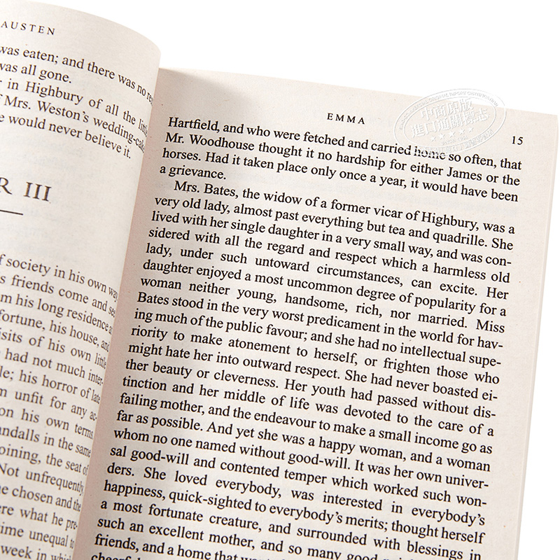 [正版]中商原版艾爱玛 简奥斯汀 英文原版 Emma Jane Austen 经典名著高清大图
