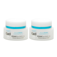 珂润(Curel)润浸保湿面霜 40g 通用敏 秋冬保湿滋润乳霜 润浸保湿面霜40g *2瓶