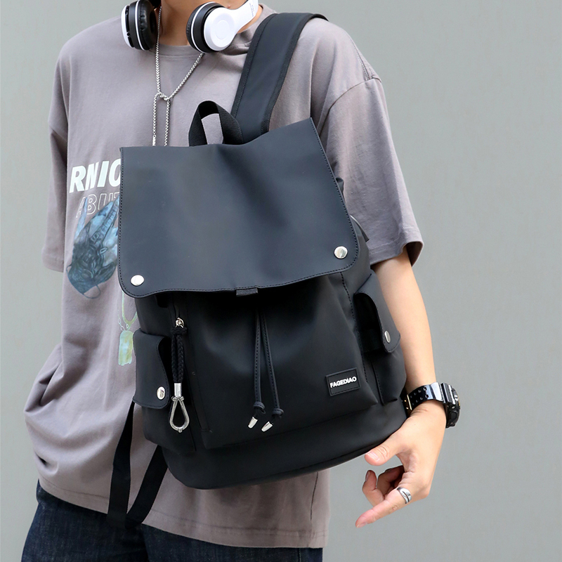领头鸟书包双肩包男时尚潮流男士潮牌男生休闲旅行包背包潮款电脑大学