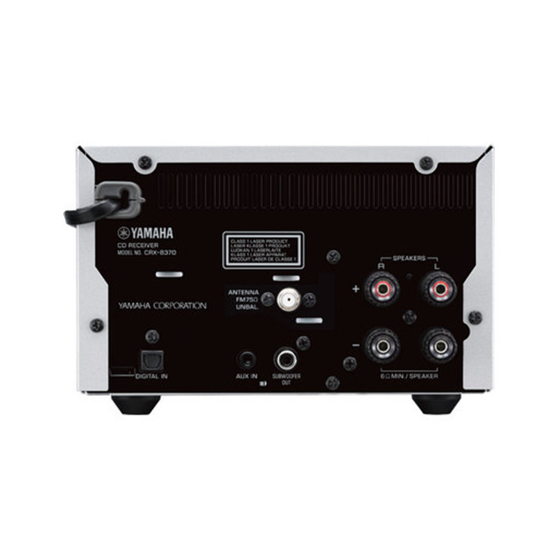 雅马哈 MCR-B370 客厅书房HIFI组合套机CD蓝牙收音音箱音响黑