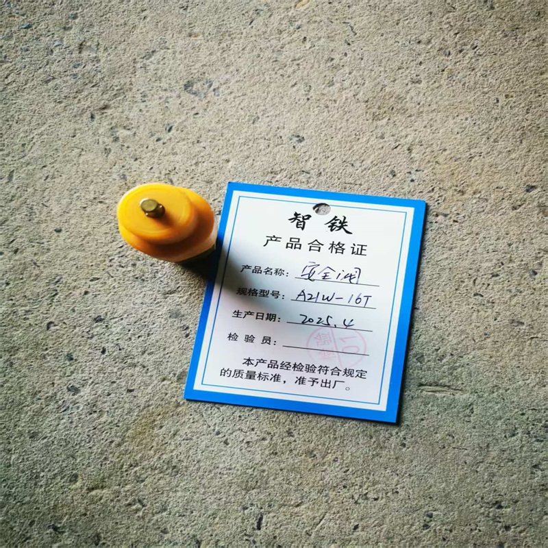 智铁 安全阀 A21W-16T 个高清大图