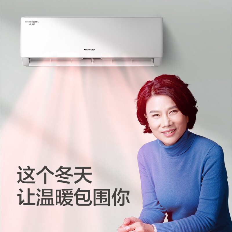 格力(GREE)1.5匹 天丽 新能效 变频冷暖 自清洁 壁挂式空调 KFR-35GW/(35530)FNhAK-B3