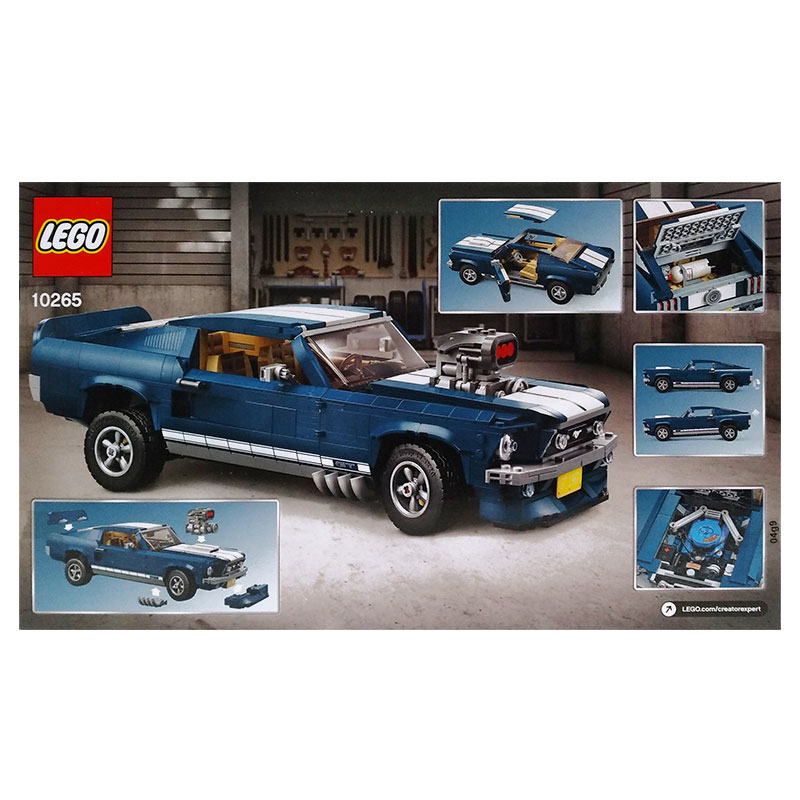[全球购]乐高(LEGO)10265福特GT野马 木 益智 儿童玩具 送礼