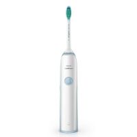 飞利浦(Philips) 电动牙刷 HX3216/01 成人充电式 23000频次声波震动 智能计时呵护牙龈牙齿 浅蓝色
