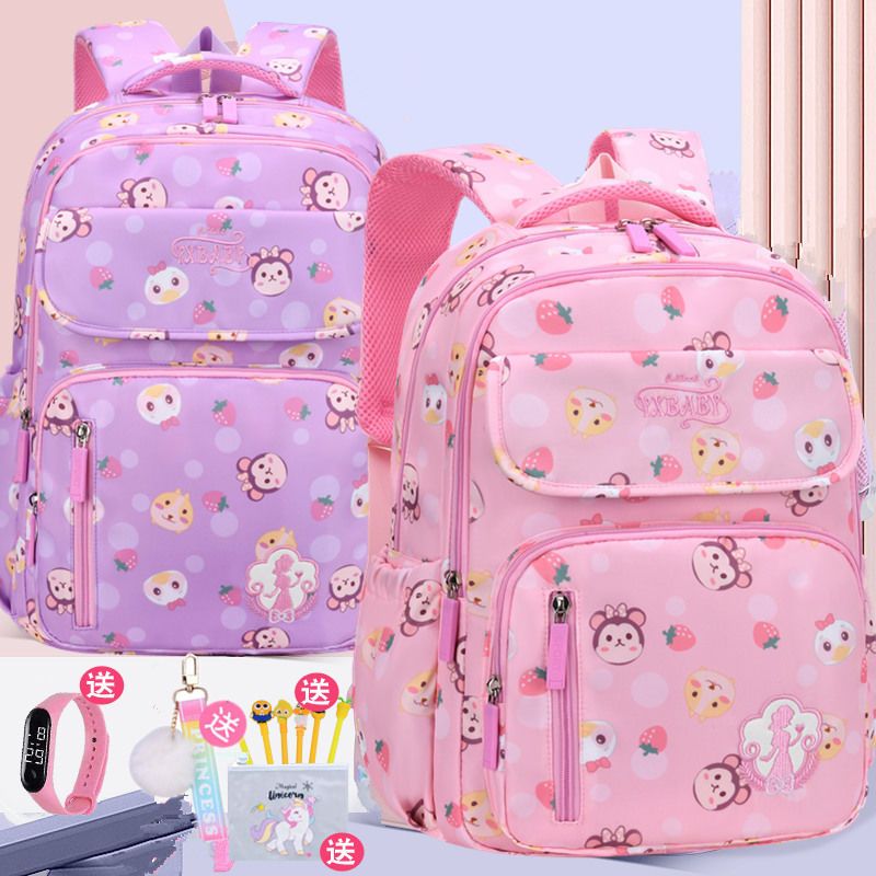 书包女小学生1-3-6年级儿童6-12岁周男女生公主轻便减负韩版背包高清大图
