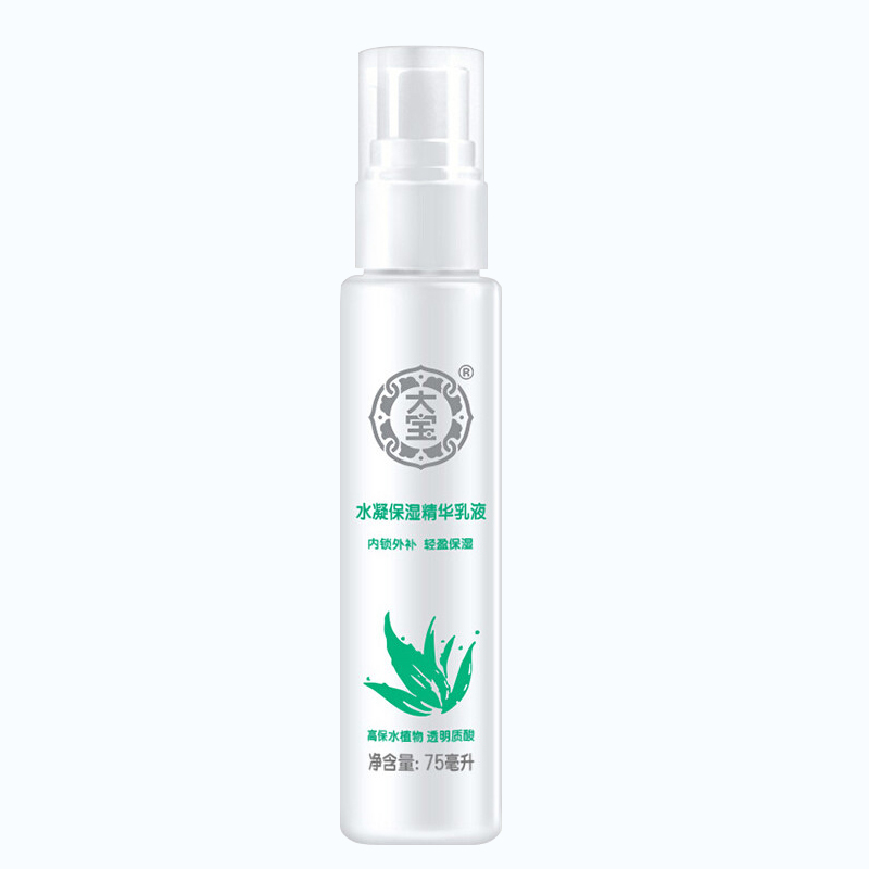 大宝 水凝保湿精华乳液75ml +水凝保湿柔肤水150ml+绿茶控油洁面乳100g+SOD蛋白霜50g