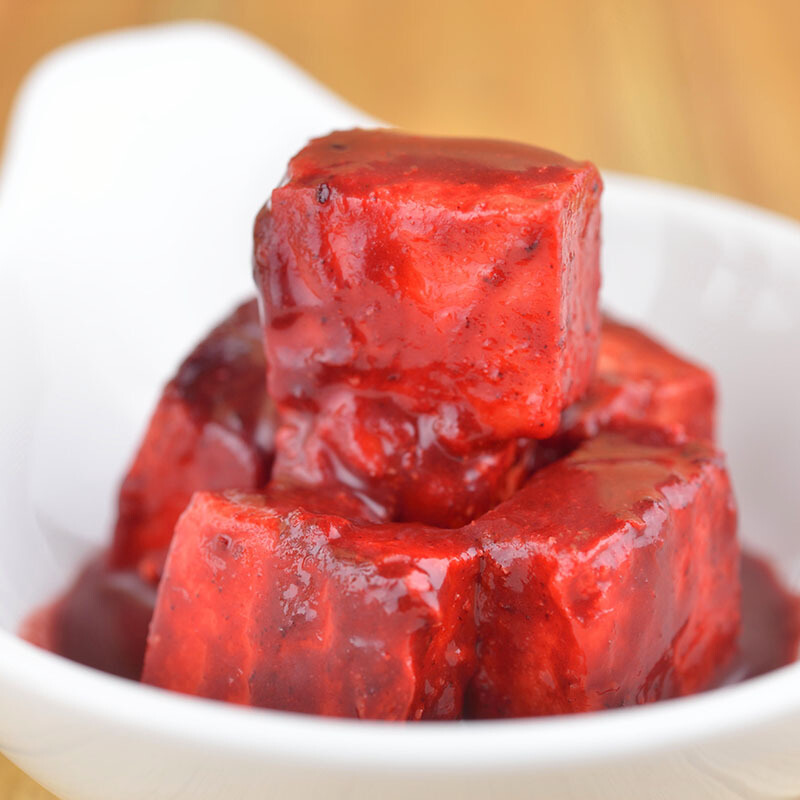 普宁红腐乳300g2罐潮汕特产南乳酱佐餐调味下饭菜广东红方豆腐乳视频