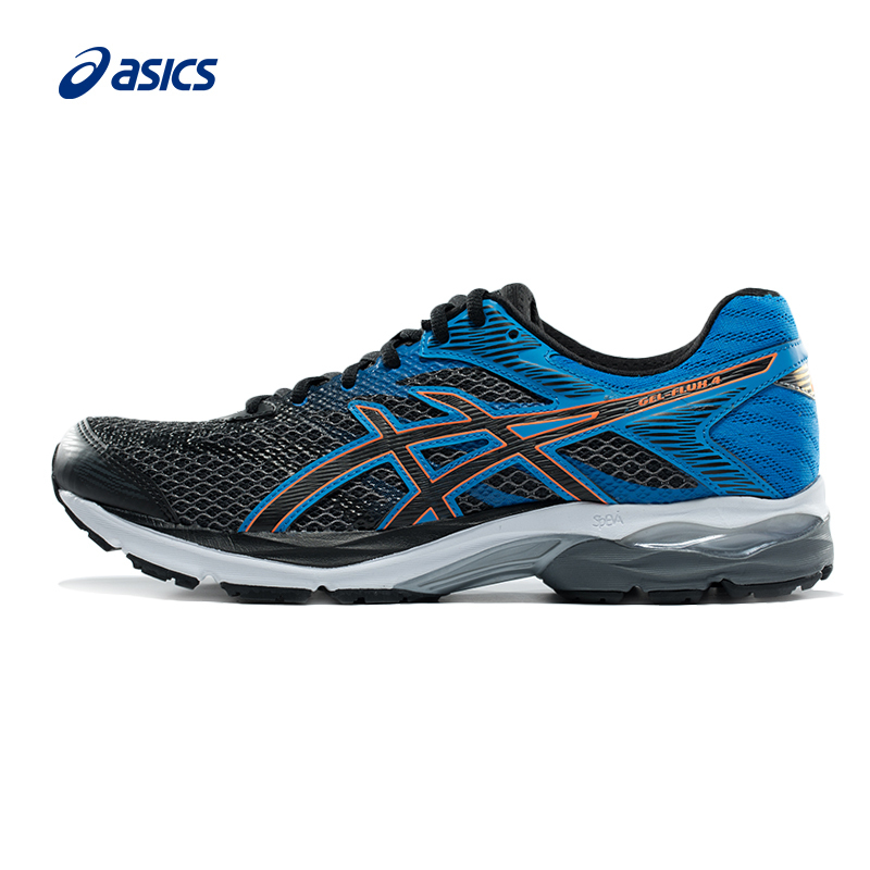 ASICS亚瑟士运动鞋跑步鞋GEL-FLUX 4缓冲跑鞋 男鞋T714N-9790