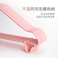 无痕衣架家用防肩角大号简易加粗晾衣架衣服撑子挂衣架子防滑衣挂衣架 三维工匠
