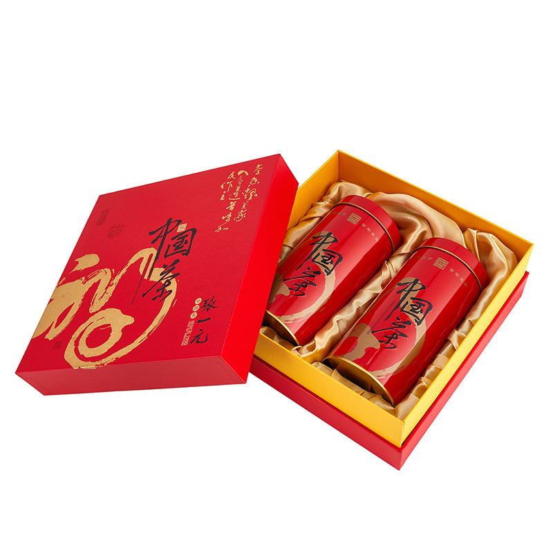 张一元 茉莉花茶金福礼盒320g高清大图