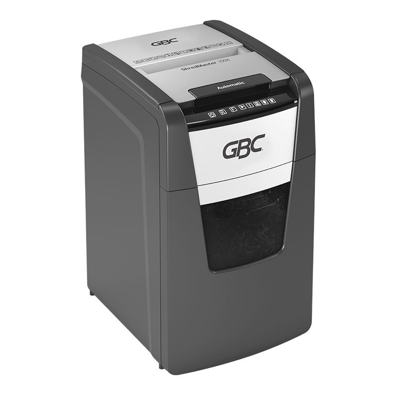 杰必喜(GBC)Auto+150X办公商用全自动碎纸机 4级保密150张全自动粉碎机30分钟持续碎纸