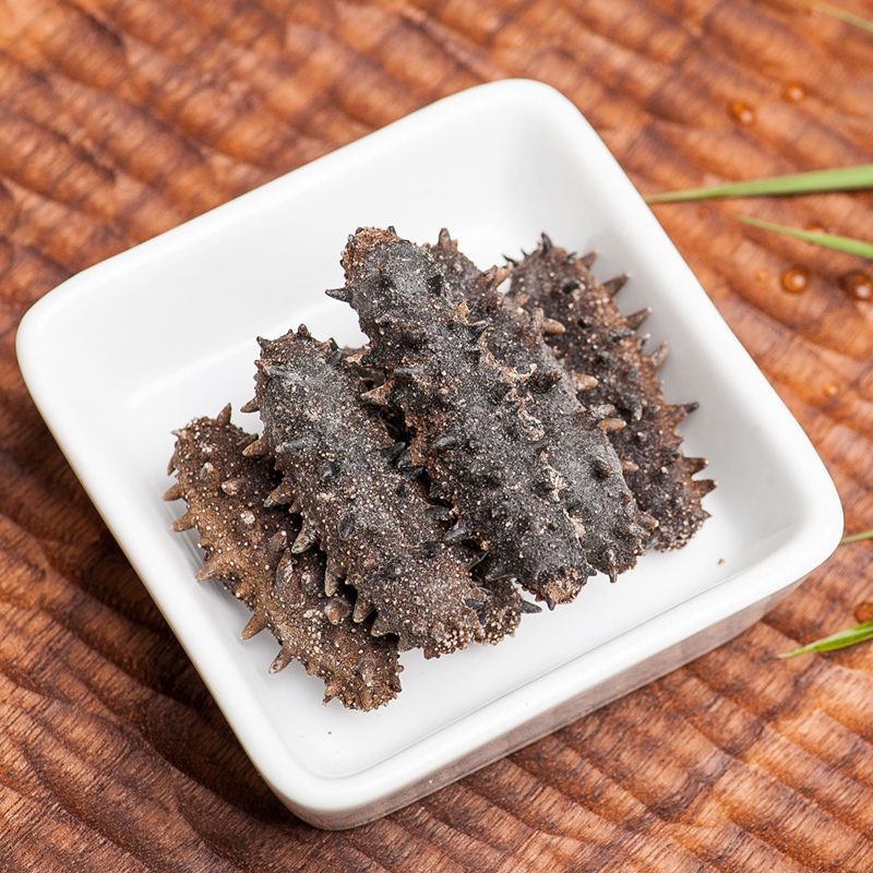 獐子岛大连海参礼盒聚嗨参新品淡干海参11g7只