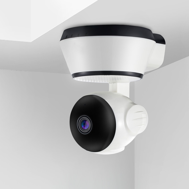 无线网络摄像头监控器套装家用手机远程wifi室内高清夜视探头 无内存