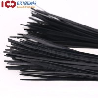 3*80mm 国标环保尼龙扎带束线带 耐高温扎带 1000条 扎带黑色